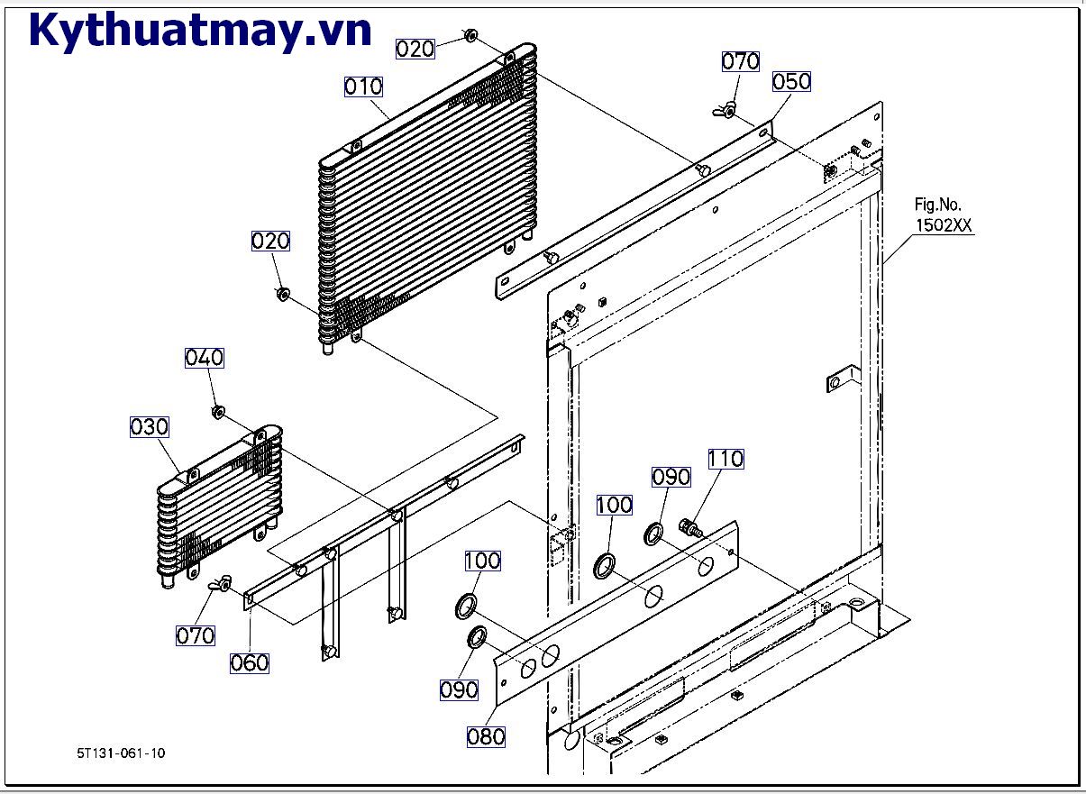 Bình giảm nhiệt dầu